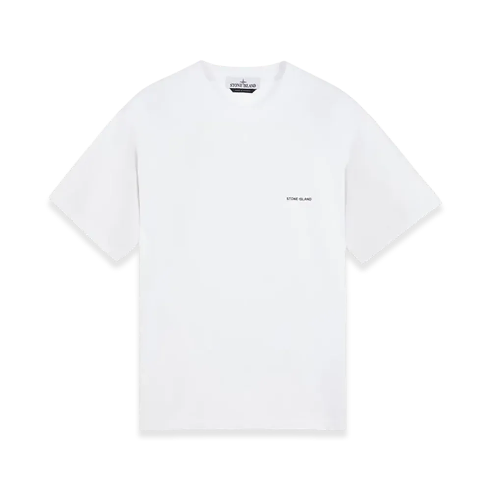 Stone Island 22379 Short Sleeve Cotton T-Shirt - 24SS "White"