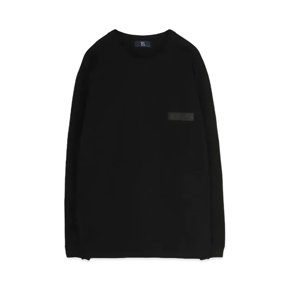 Yohji Yamamoto Y's 5.6OZ SKULL LONG TEE "Black"