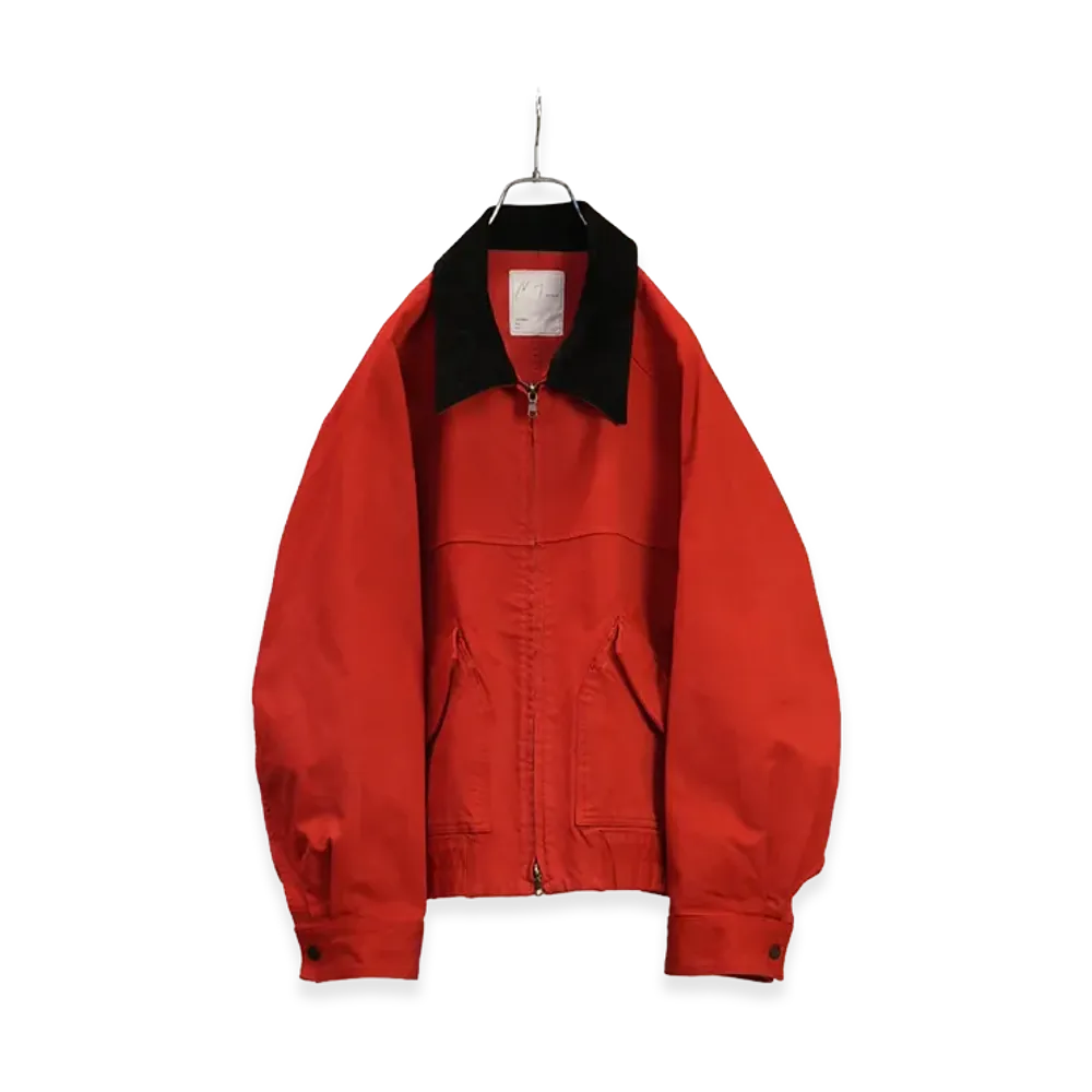 ANCELLM Zip Blouson "Red"