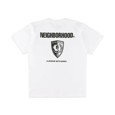 NEIGHBORHOOD x Kyoto Sanga F.C. Collab Short Sleeved T-shirt "White"