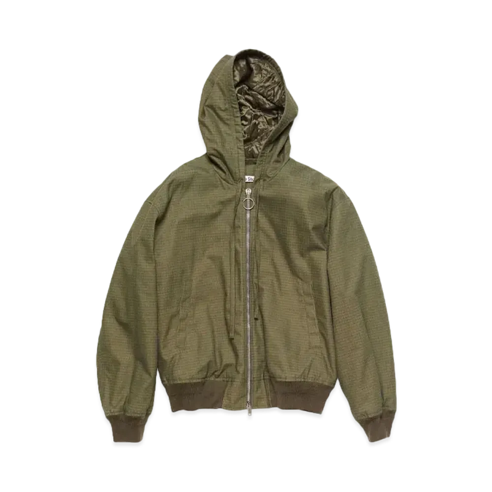 Acne Studios Ripstop Padded Jacket "Olive Green"