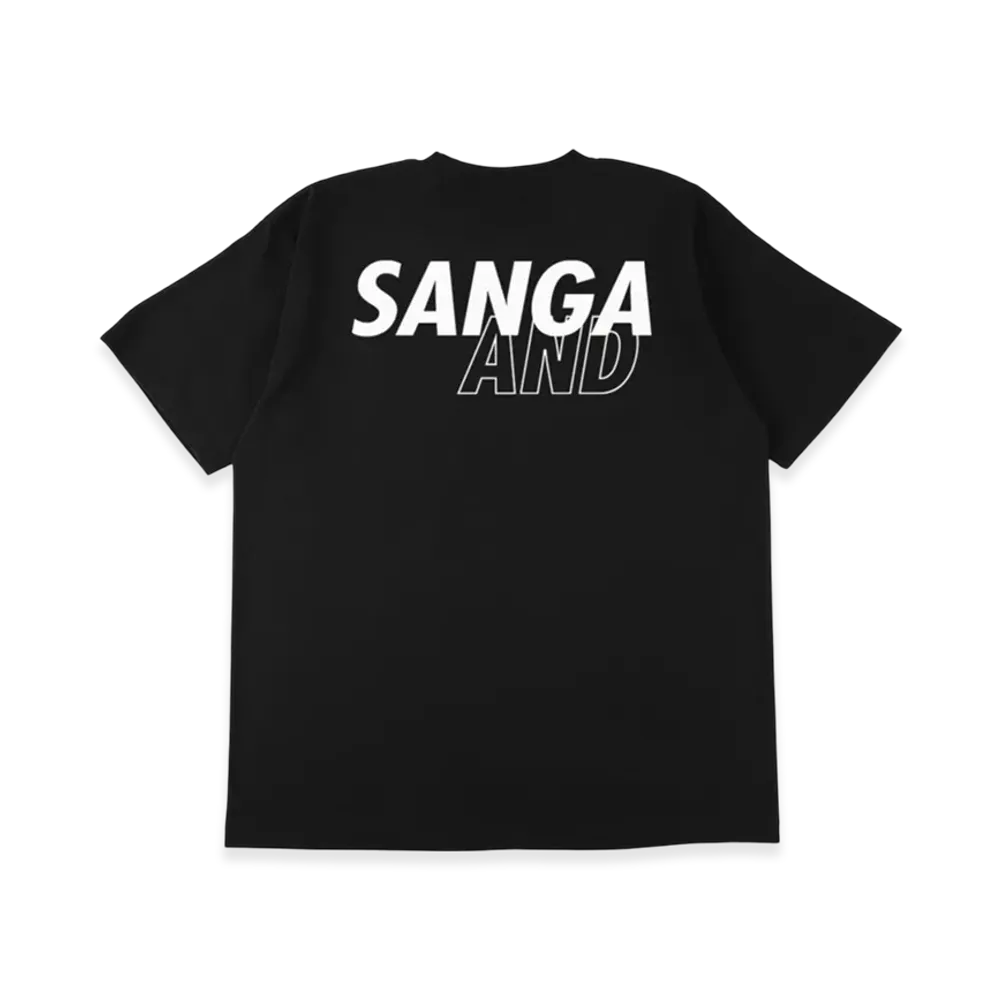 WIND AND SEA x J.LEAGUE SANGA S/S Tee "Black"