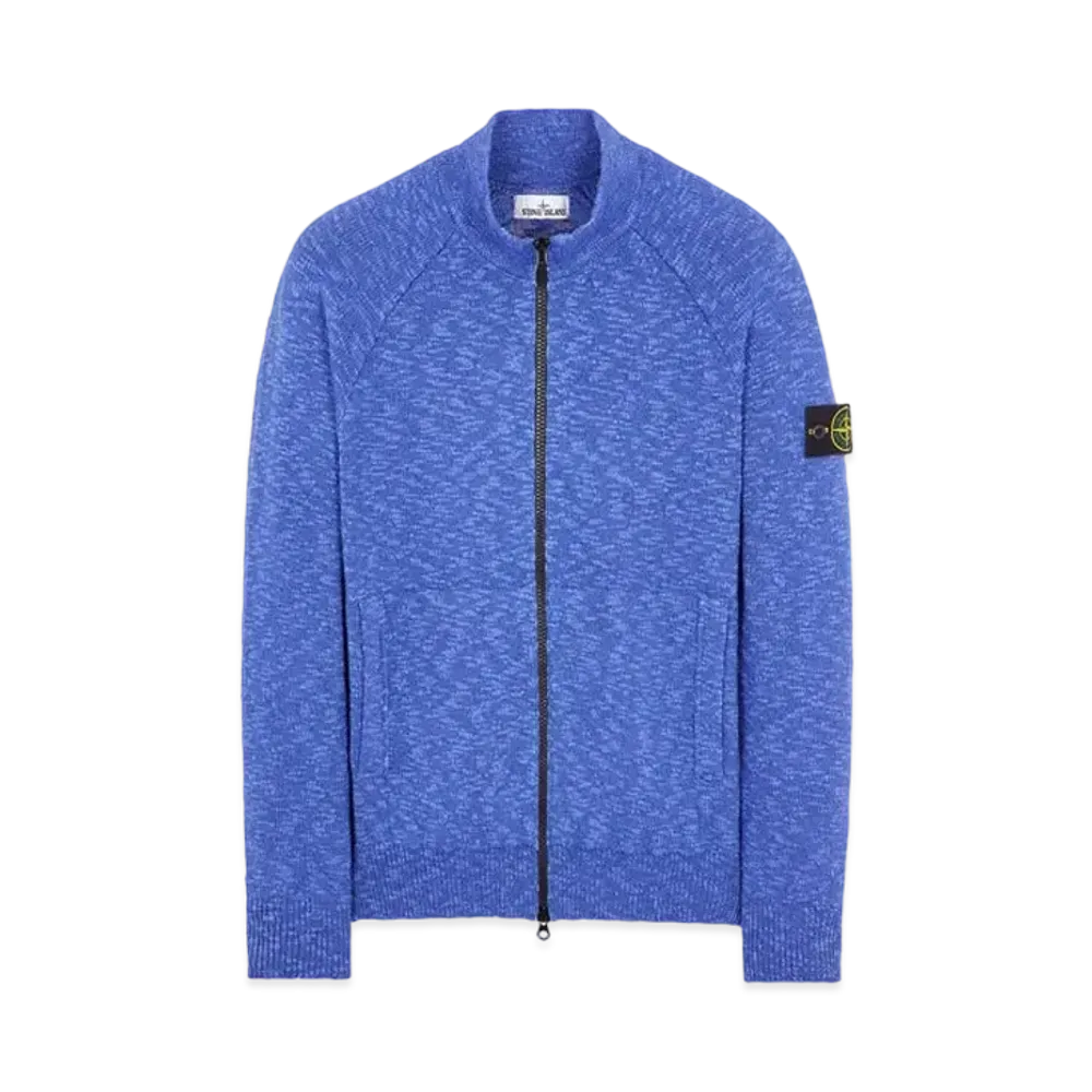 Stone Island 536D3 COTTON WOOL MELANGE "Periwinkle"