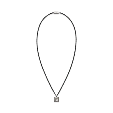 FENDI Necklace "Ruthenium"