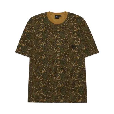 Stussy × Union 30TH Paisley Pocket Crew Tee