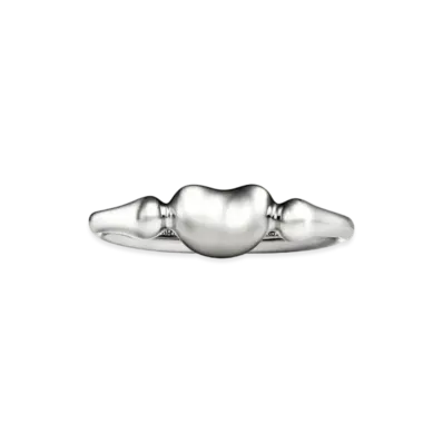 Tiffany & Co. Bean Design Ring "Silver"