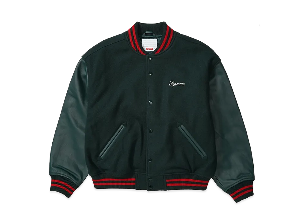 ジャケット・アウター Supreme Cross Varsity Jacket 81ed5050-a96f-43a9-9550-