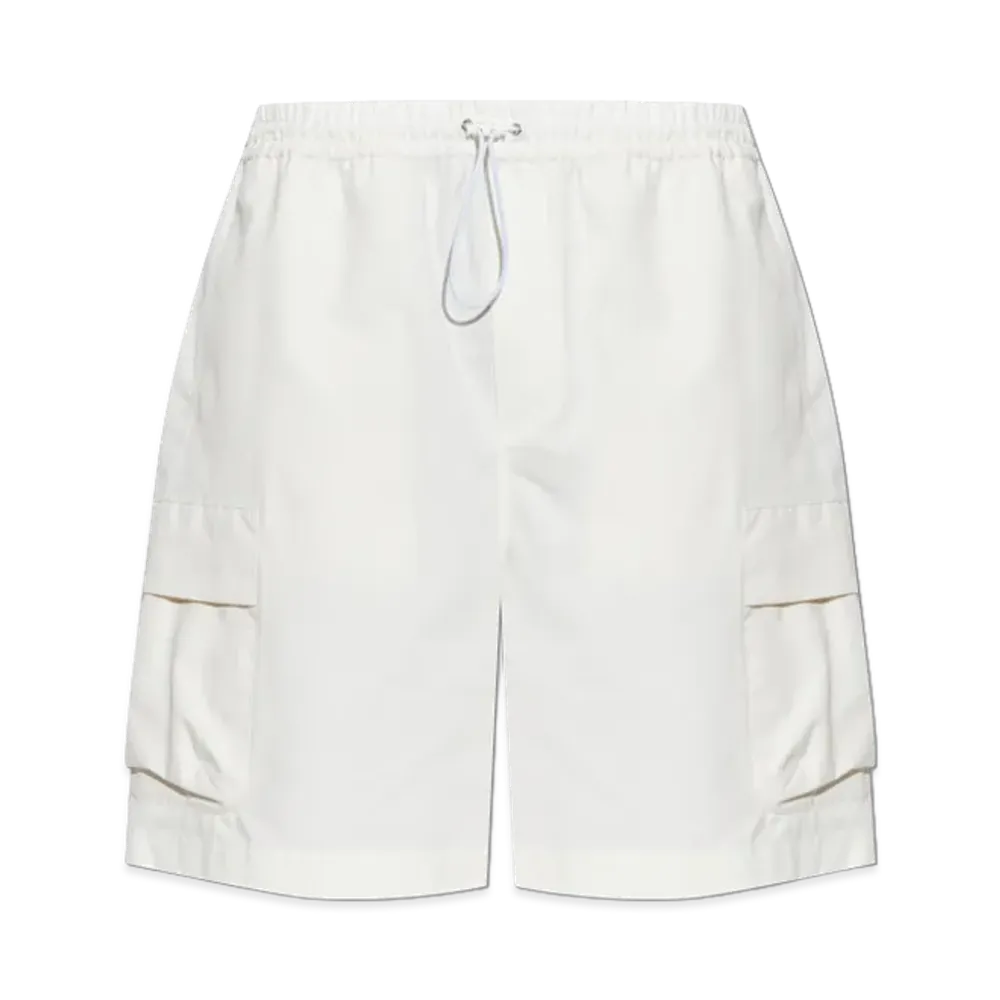 GUCCI Cotton "Web" Shorts "White"