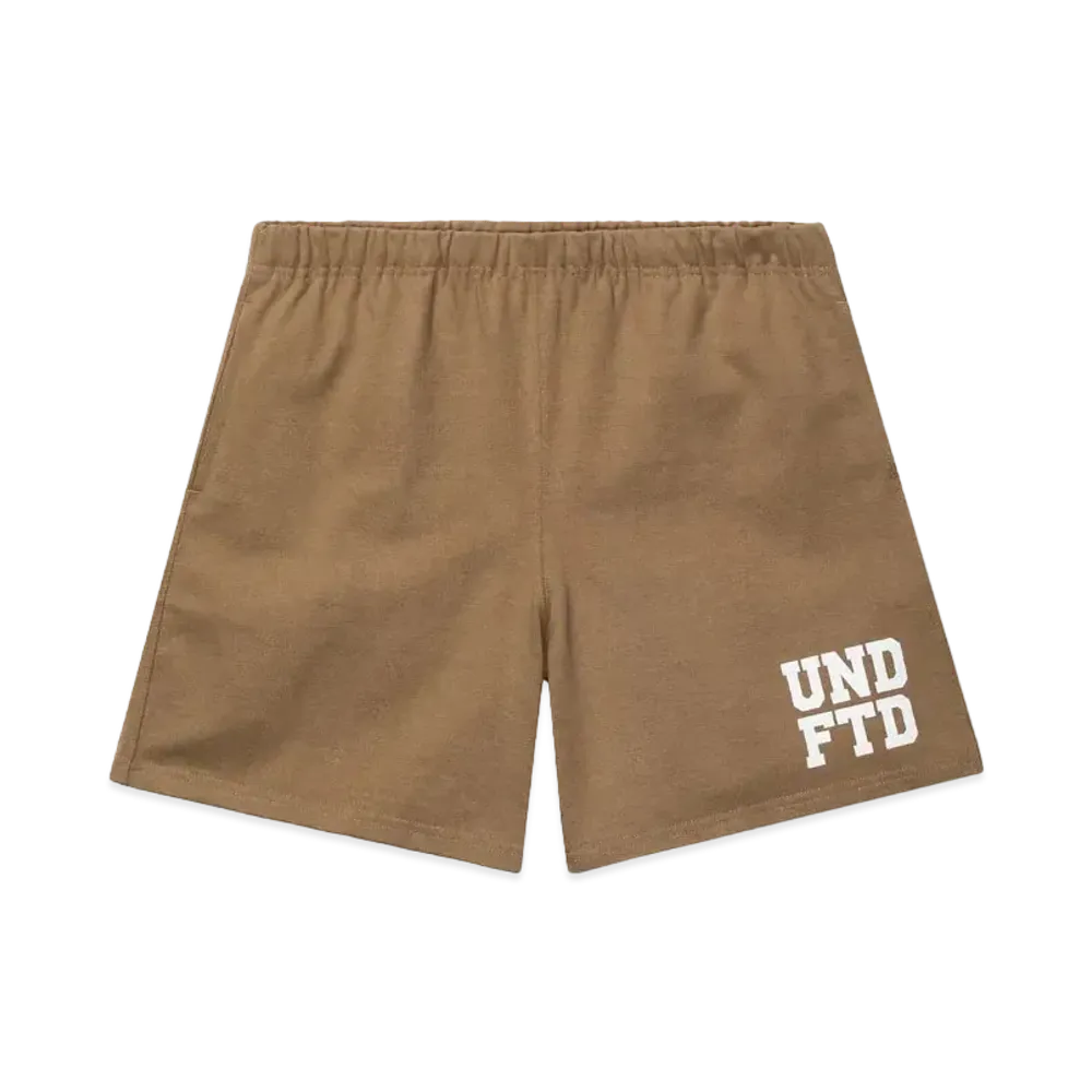 UNDEFEATED Heavyweight Jersey Short "Brown"