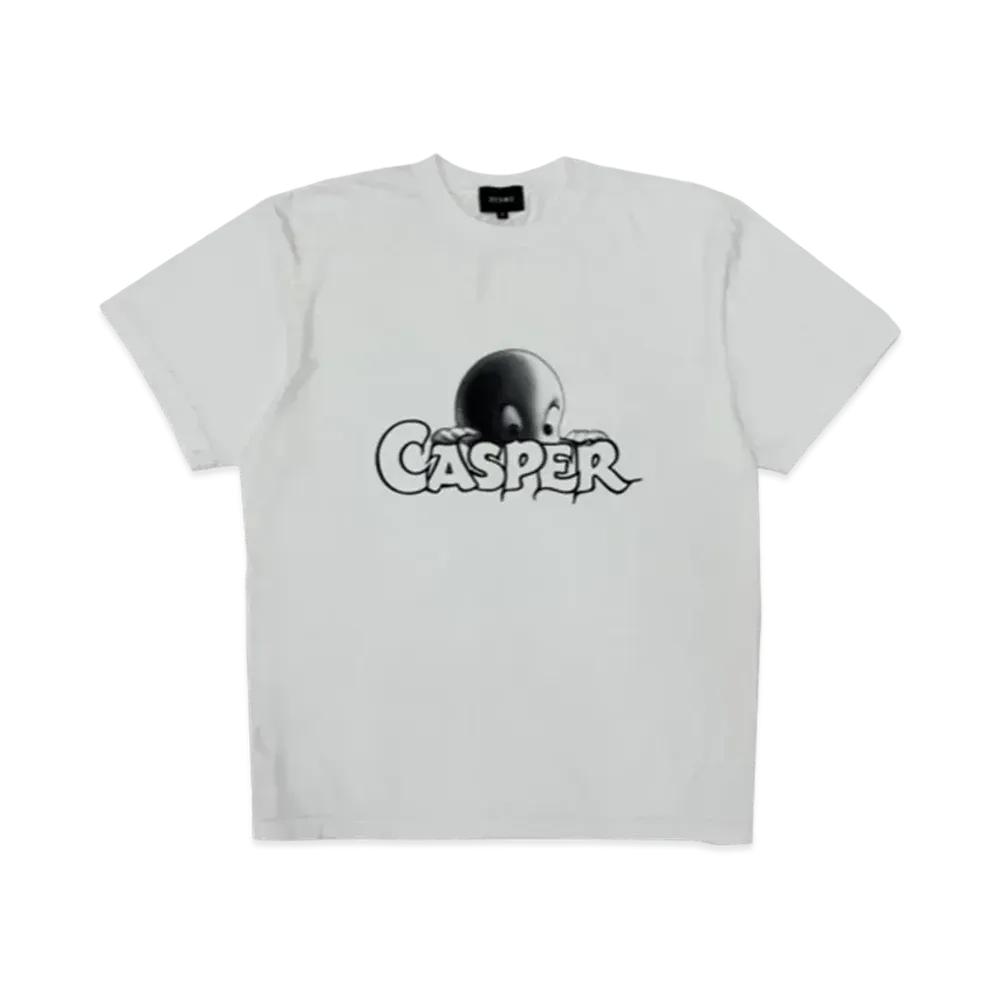BEAMS x CASPER PRINT S/S Tee "White"