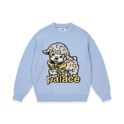 PALACE Lamb Knit "Skyline Blue"