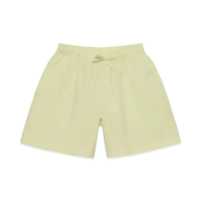 Stussy TEKLA Poplin Pyjama Shorts "Lime"