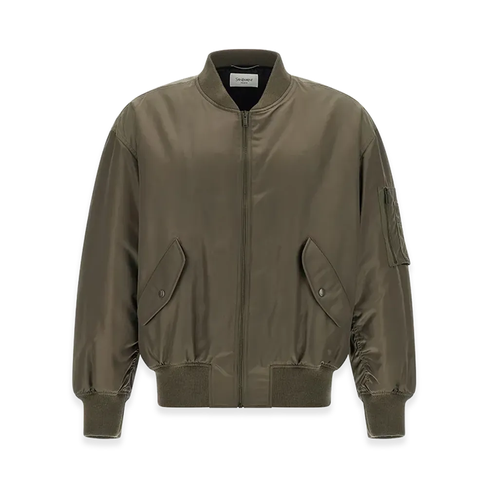 Saint Laurent Serge Bomber Jacket "Green"