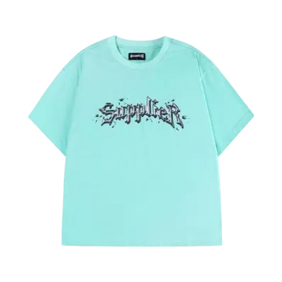 SUPPLIER Mercury Iron Logo Tee "Light Green"