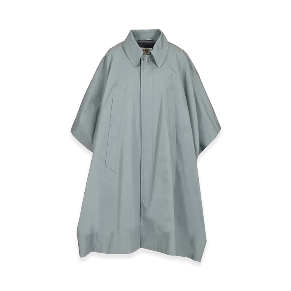 MM6 Maison Margiela Women's Trench Coat "Blue"