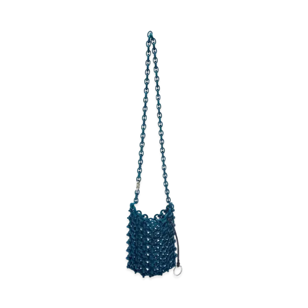Jil Sander Link Crossbody Small "Blue"