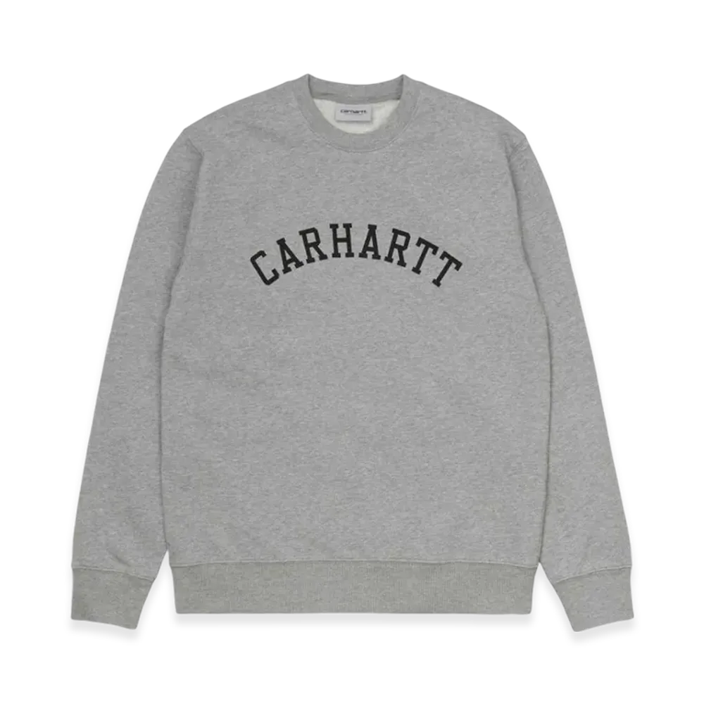 Carhartt WIP University Sweatshirt "Grey Heather/Black"
