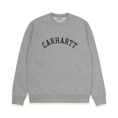 Carhartt WIP University Sweatshirt "Grey Heather/Black"