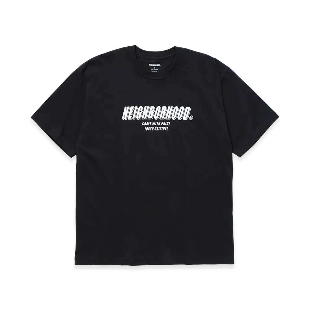 NEIGHBORHOOD NH . Tee SS-1 "Black"