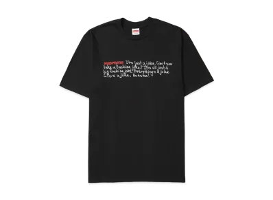 Supreme Joke Tee "Black"