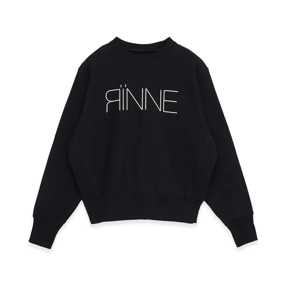 GDC RINNE crew sweat "Black"