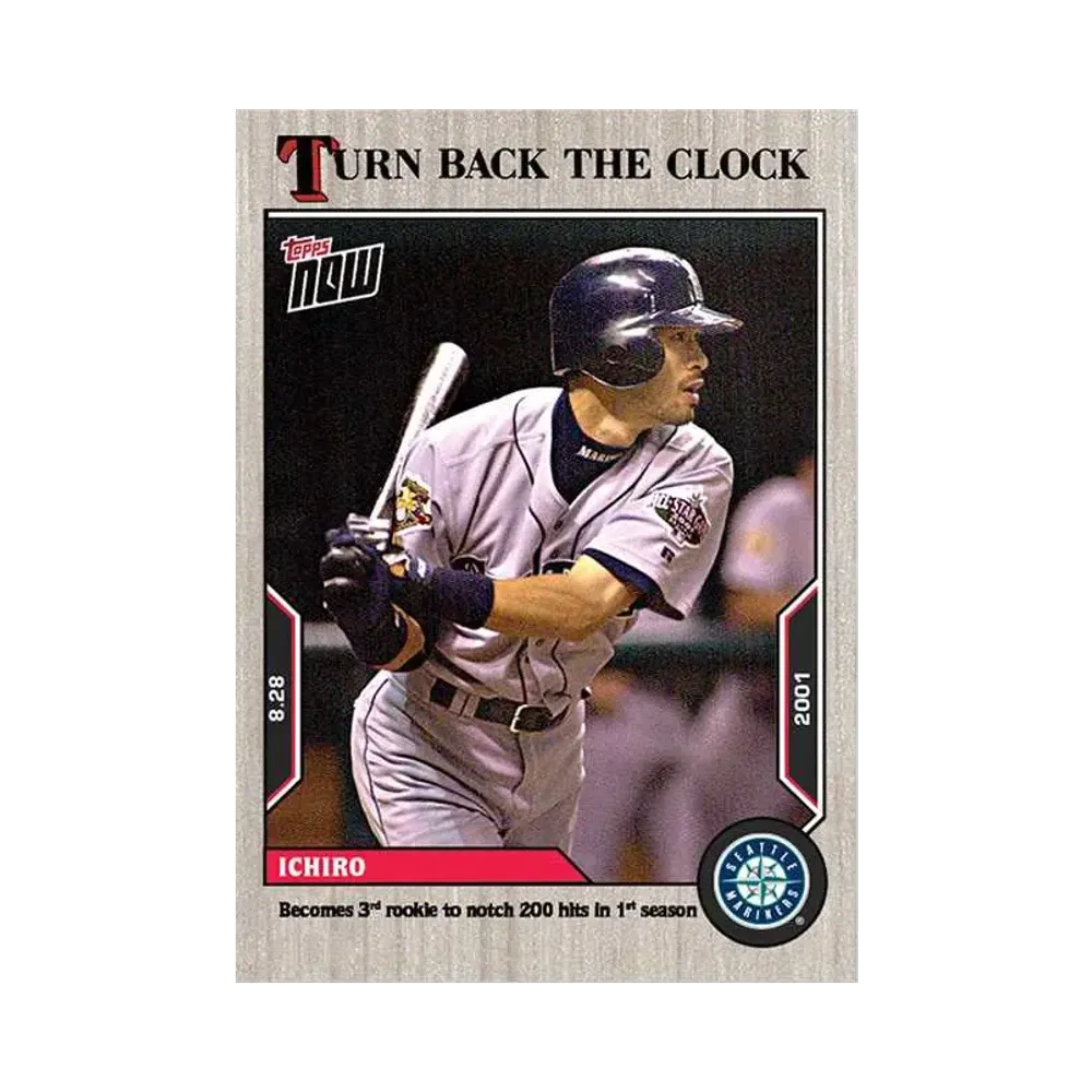イチロー [151](2022 MLB トップスナウ ターンバック ザ クロック JPカード)