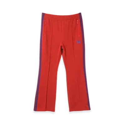 NEEDLES Boot-Cut Track Pant - Poly Smooth "Orange"