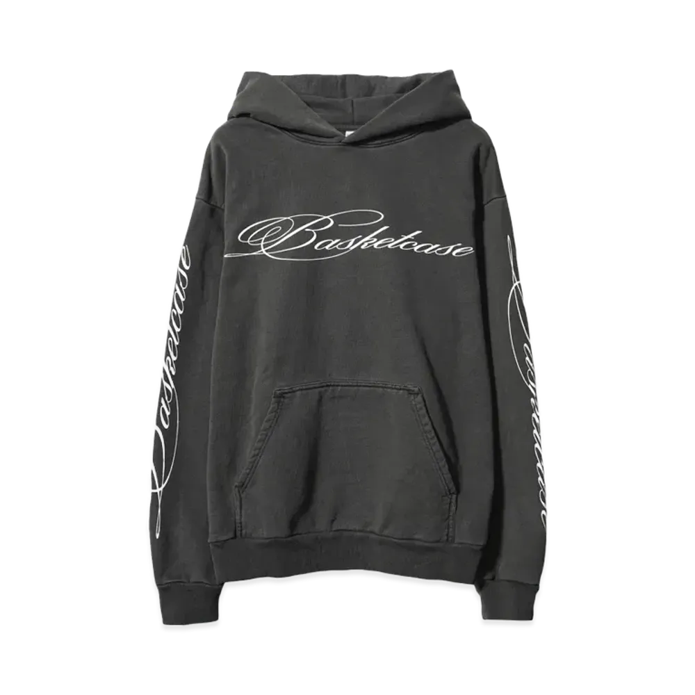 Basketcase SCRIPT, hoodie "VINTAGE BLACK"