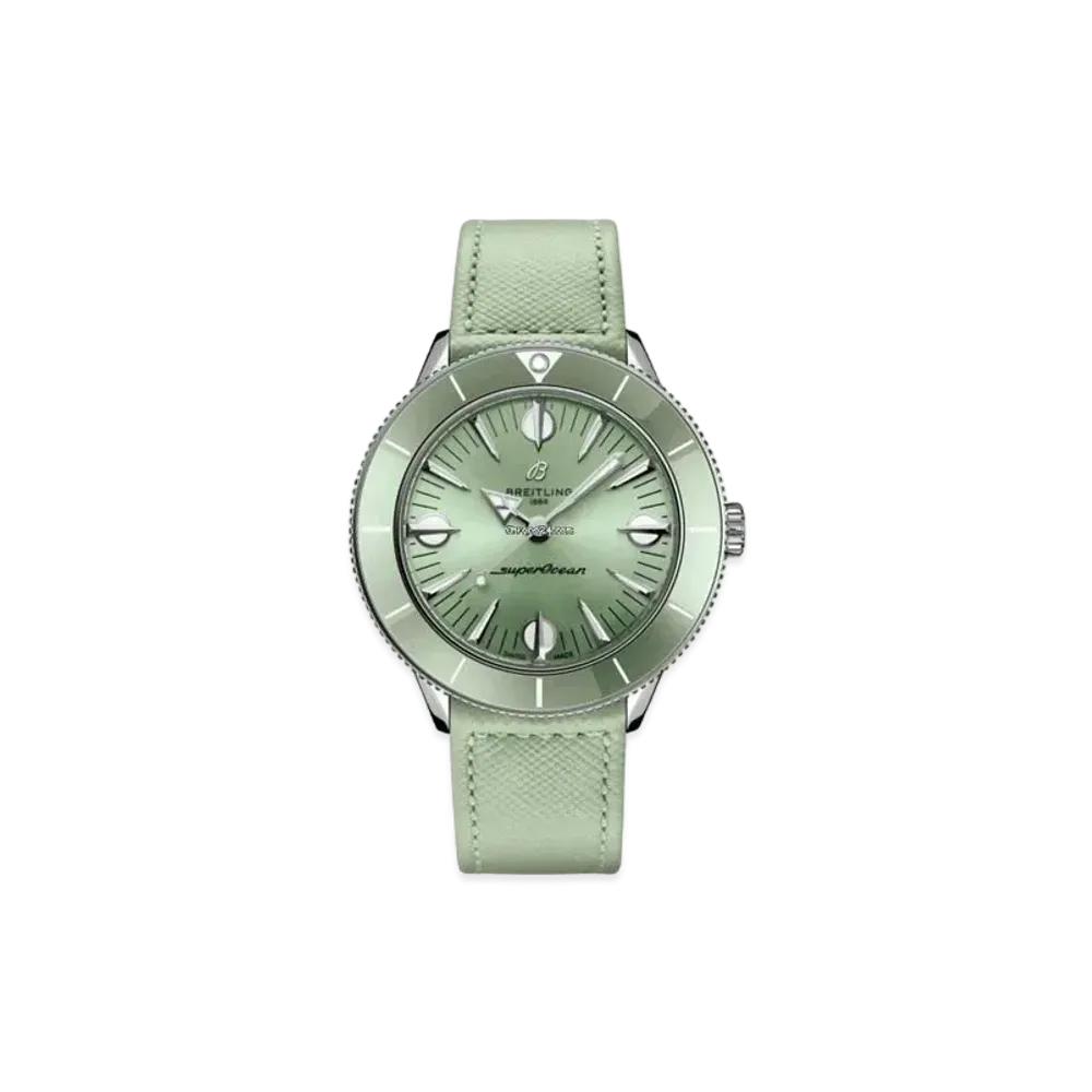 BREITLING SUPEROCEAN HERITAGE '57 PASTEL PARADISE "Mint Green"
