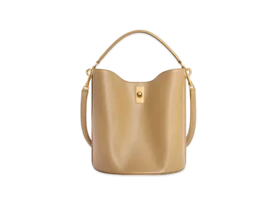 CELINE Bucket 16 Bag In Smooth Calfskin "Olive"