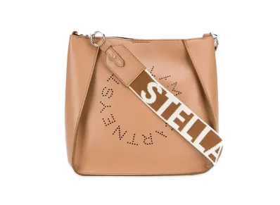 Stella McCartney Stella Logo Shoulder Bag "Camel"