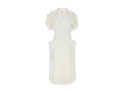 Bottega Veneta Women's Viscose Blend Dress "White"