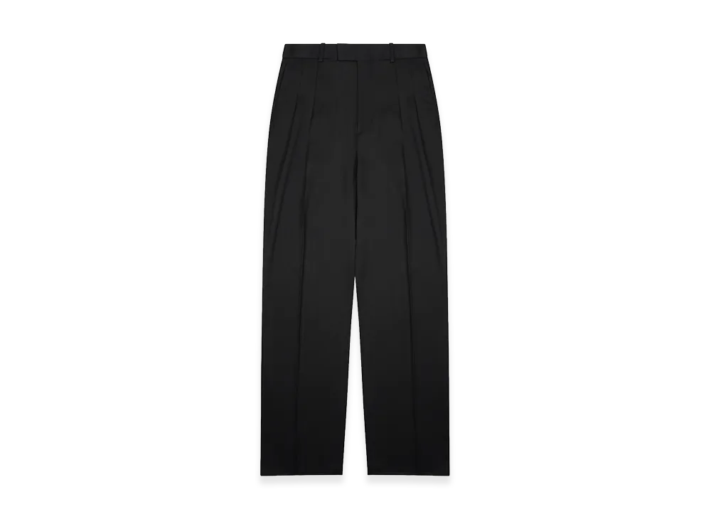 Bottega Veneta Women's Silk Blend Tailored Pants "Black"