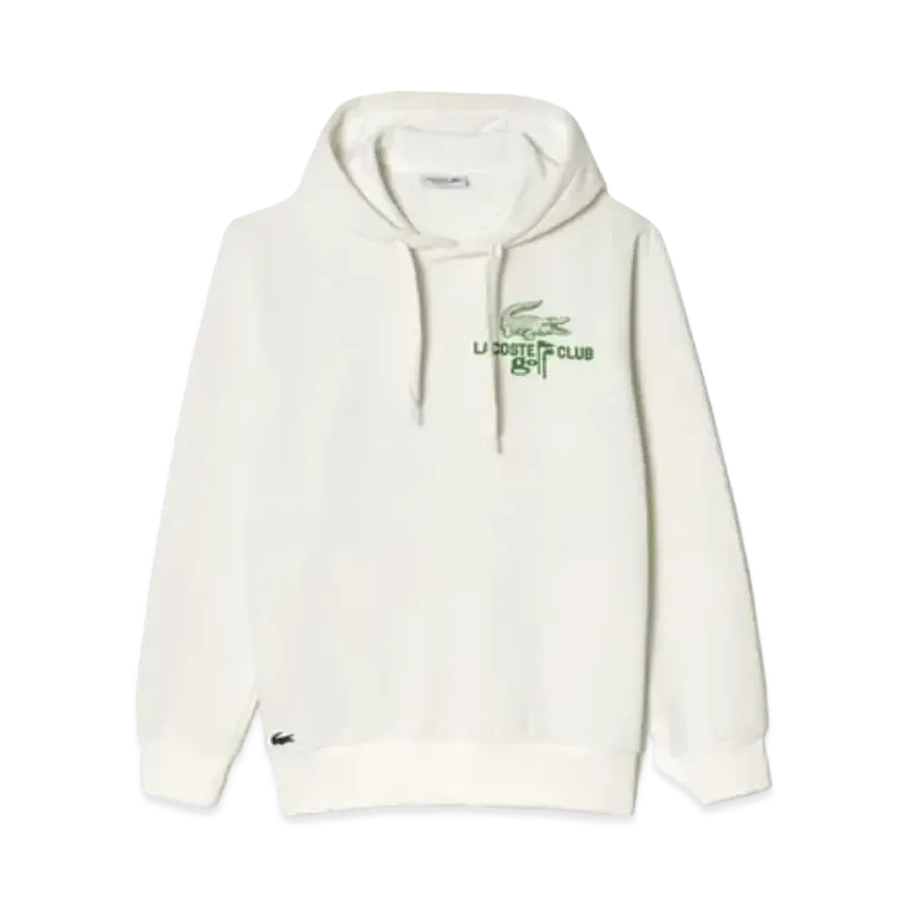 LACOSTE Golf Club Sweat Hoodie "White"