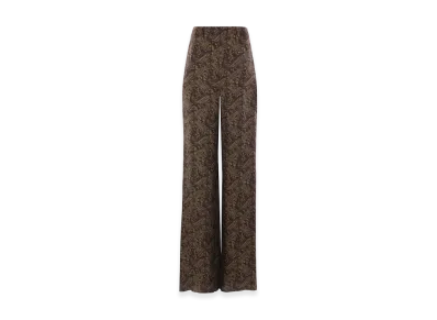 Saint Laurent Women's Paisley Print Pants "Multi"