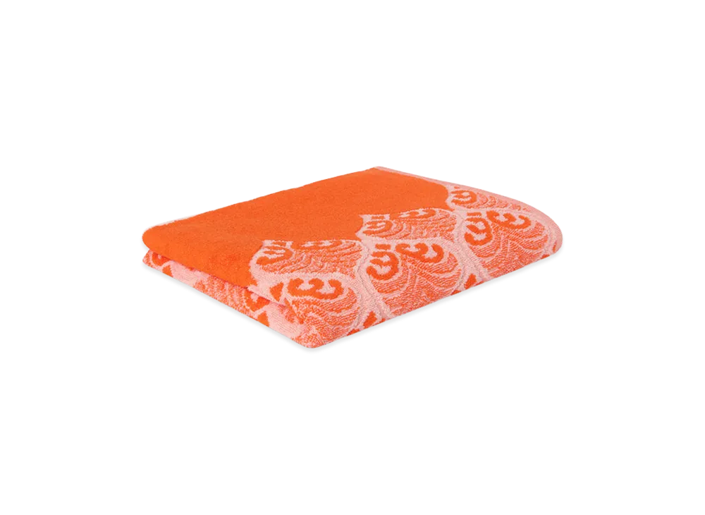 The Row Women's Small Ornamental Cotton Towel "Orange"