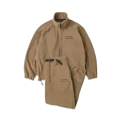 ENNOY 24AW Polartec Fleece Set Up "Camel"