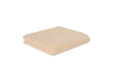 The Row Women's Small Flower Cotton Towel "Beige"