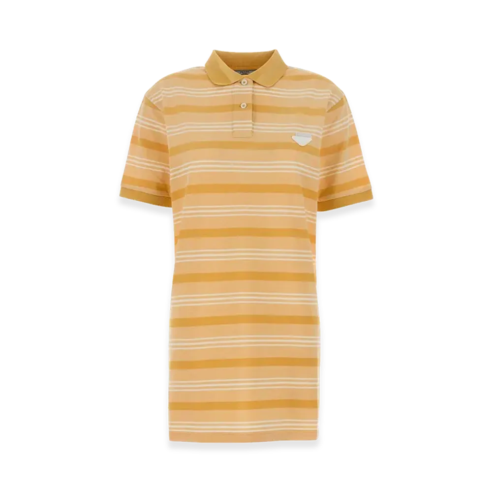 PRADA Women's Polo Dress "Orange"