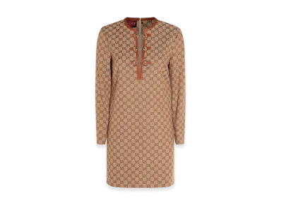 GUCCI Women's 'GG' Dress "Beige"