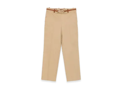 GUCCI Women's Horsebit Pants "Beige"