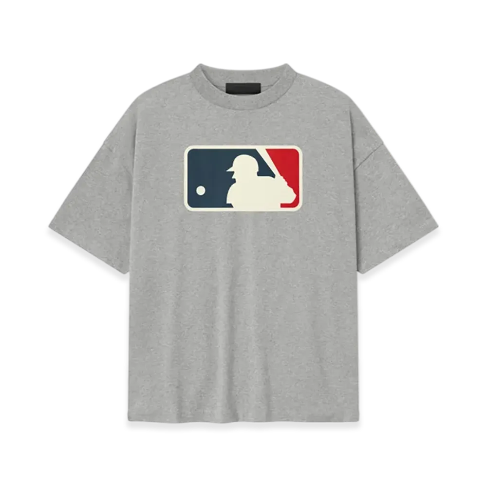 FEAR OF GOD ESSENTIALS MLB 90s Tee "Concrete Heather"