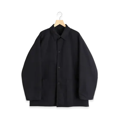 COMOLI Post Work Twill Jacket "Black"