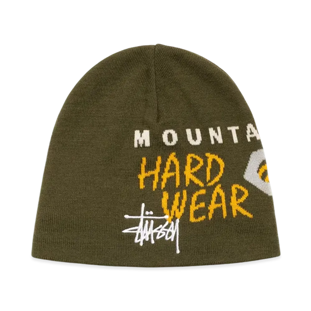 Stussy x Mountain Hardwear Caelum Dome Beanie "Dark Army"