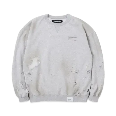 NEIGHBORHOOD 24SS Savage Sweat Shirt LS "Oatmeal"
