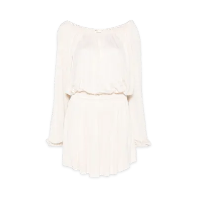 Saint Laurent Women's Dresses "White"