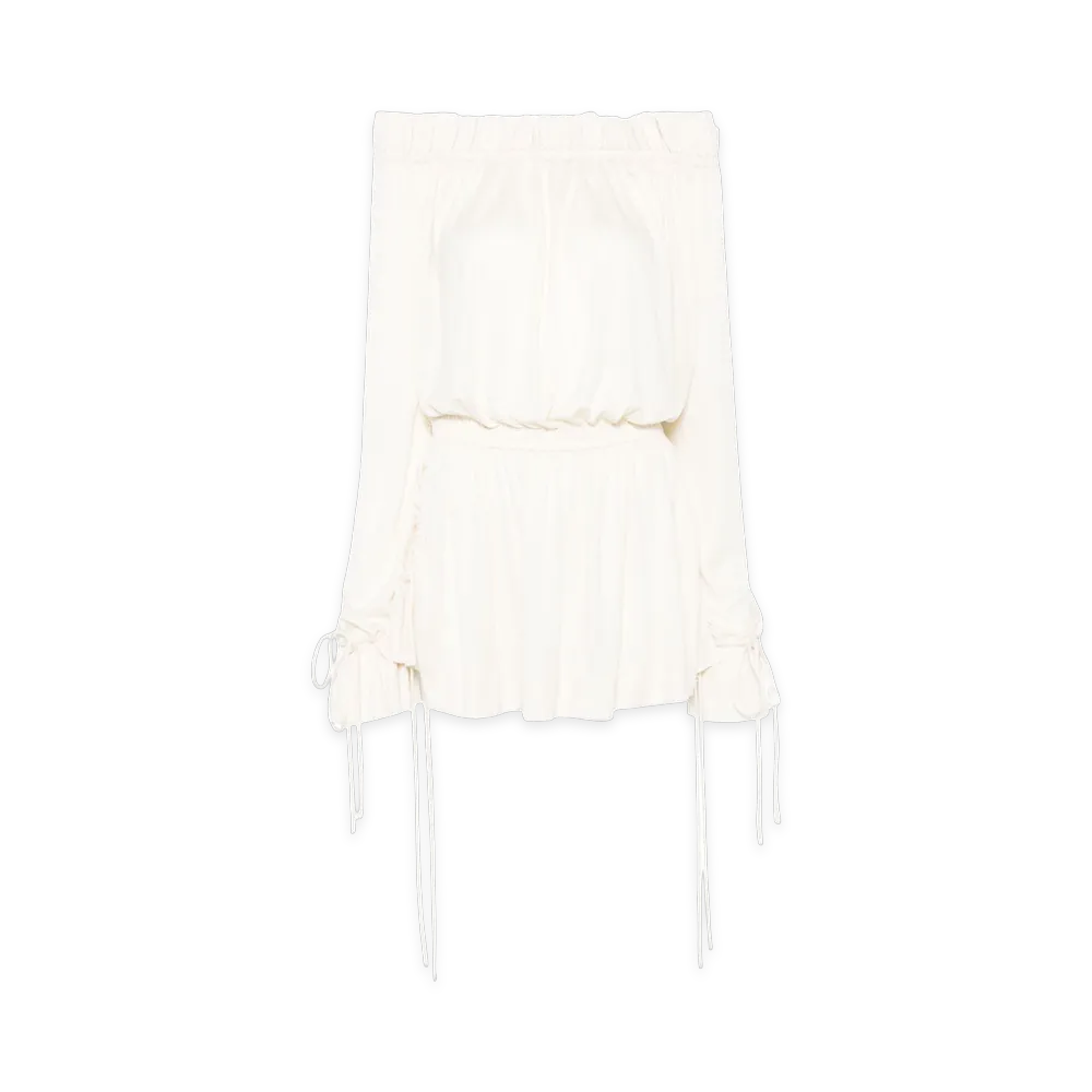Saint Laurent Women's Dresses "White"