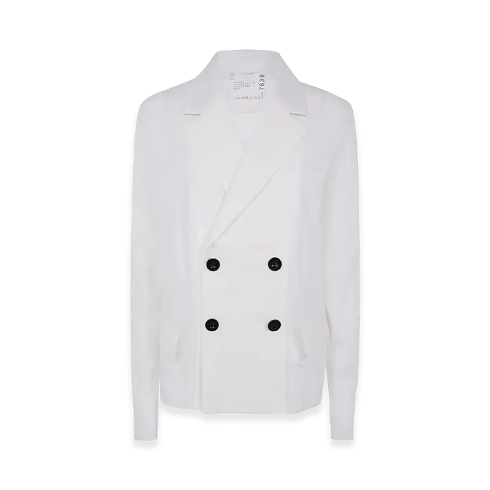 sacai Semi Sheer Jacket "White"