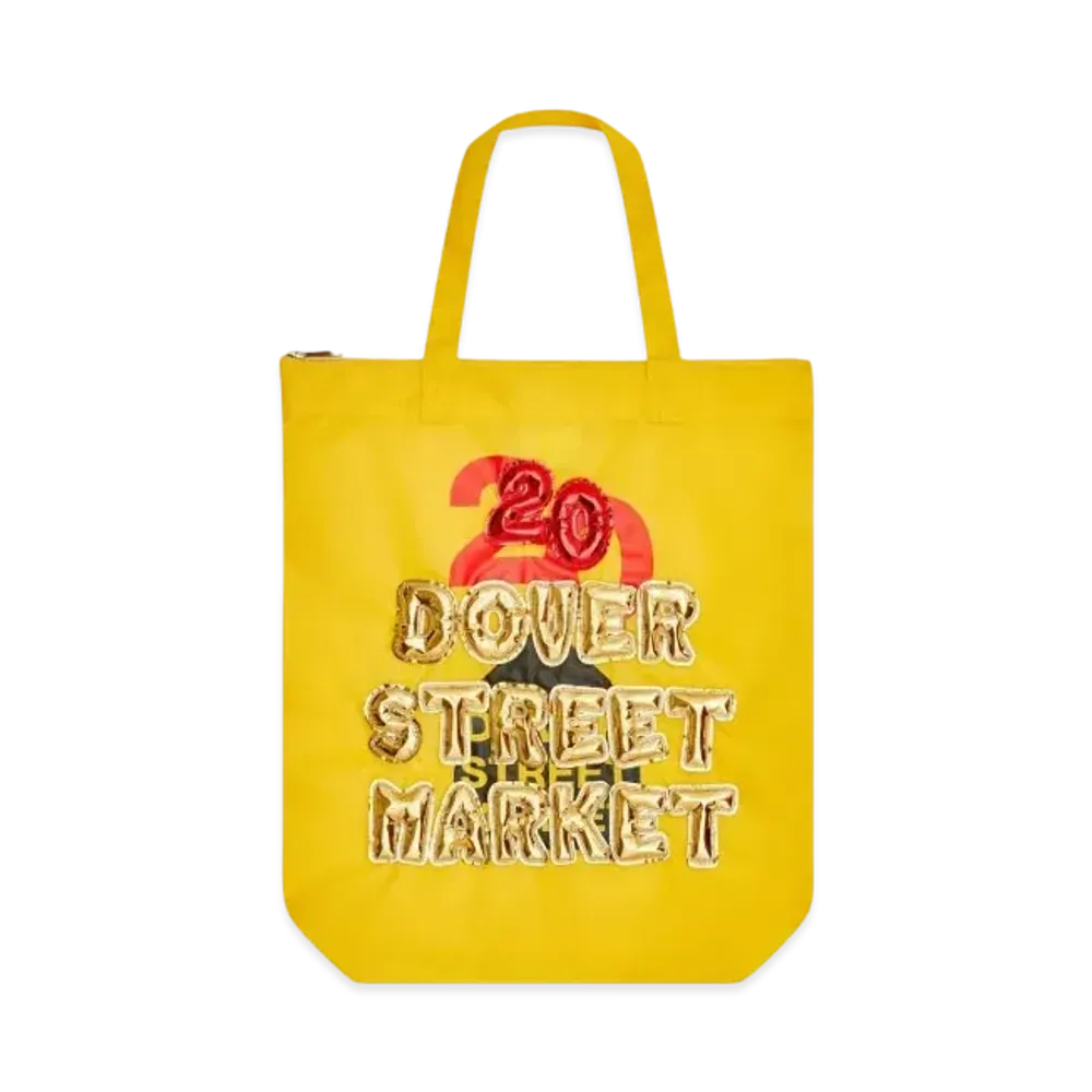 Dover Street Market London x Doublet 20th Anniversary Tote "Yellow"