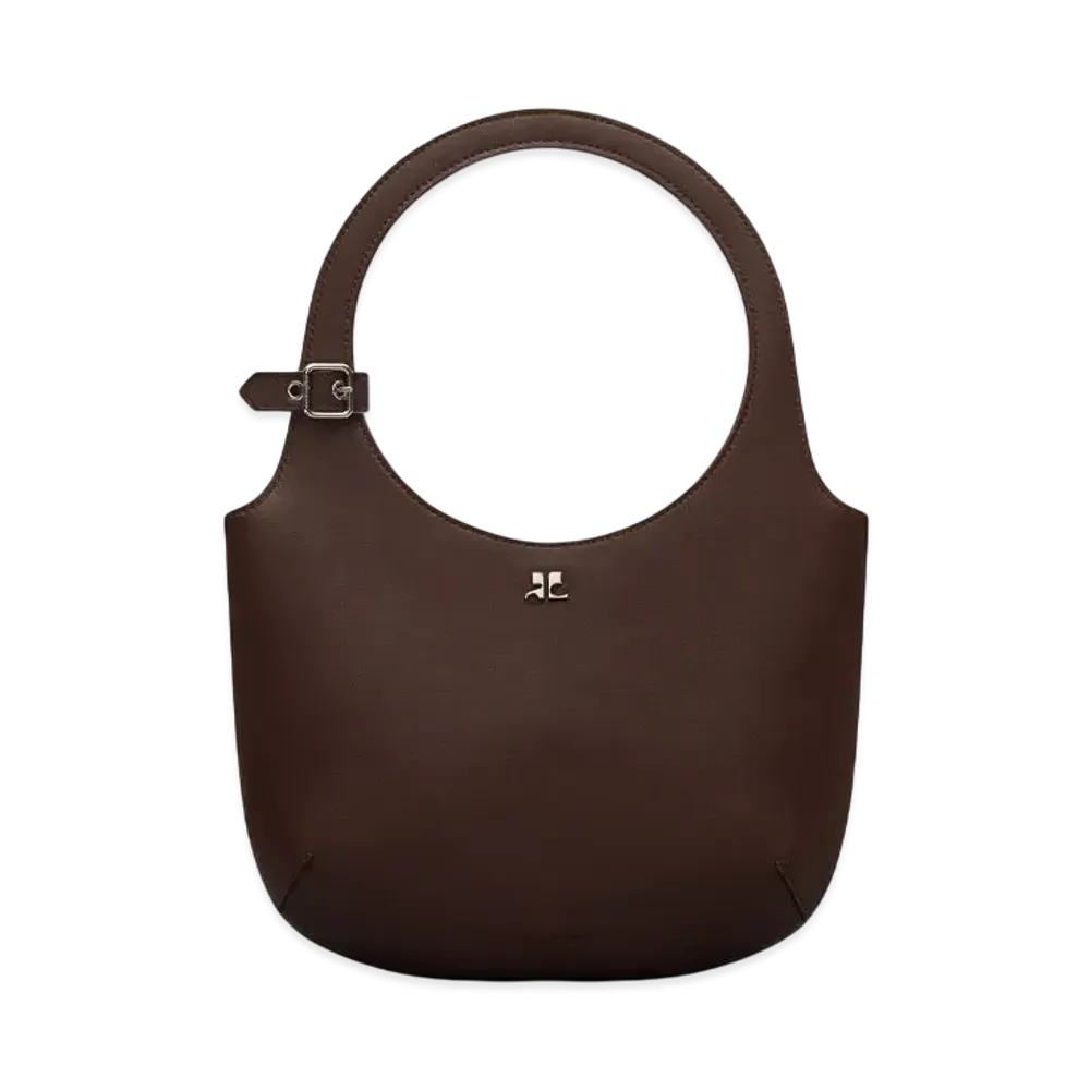 Courreges Holy Leather Bag "Bark"